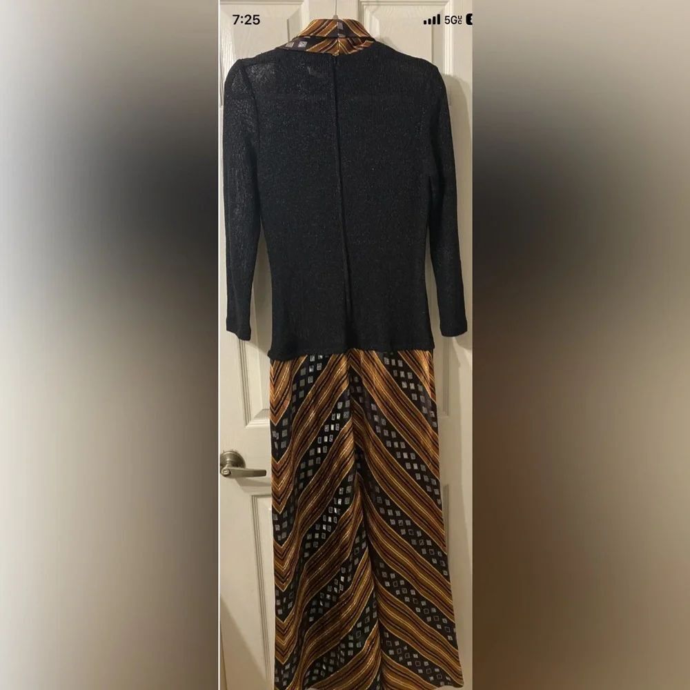 Vintage Pat Richards multicolor dress - Picture 2 of 3
